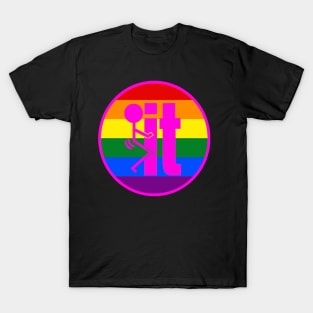 F IT - Rainbow Flag T-Shirt